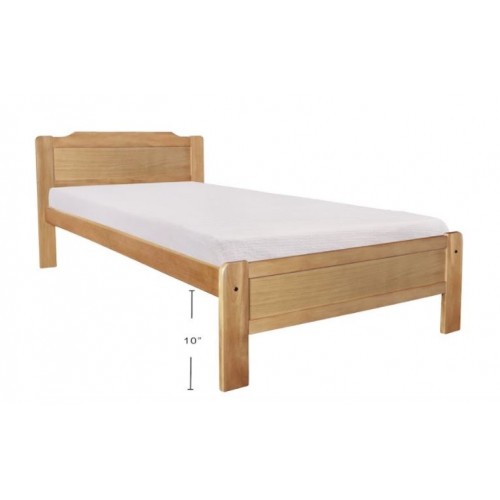 Wooden Bed WB1098 (Available in 2 Colors)